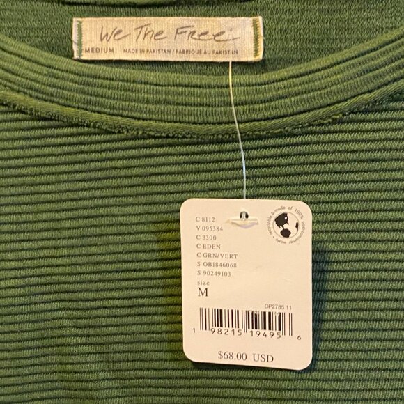 NWT Free People Oversized Shirt - Picture 9 of 9